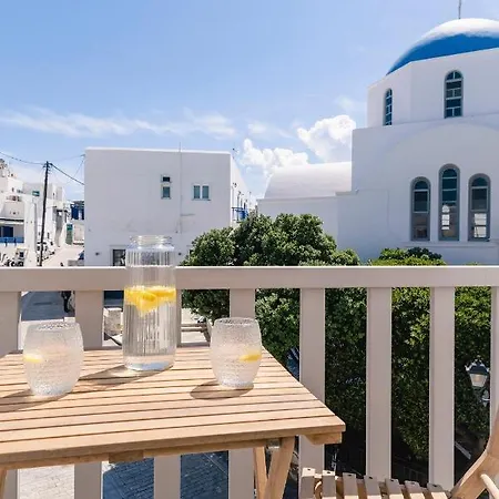 New Spacious With Balcony In The Heart Of Apartment Naousa (Paros)